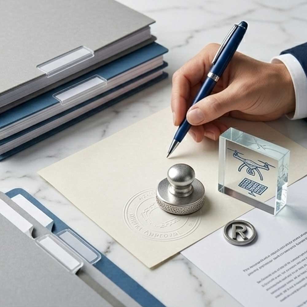 تسجيل العلامات التجارية وبراءات الاختراع