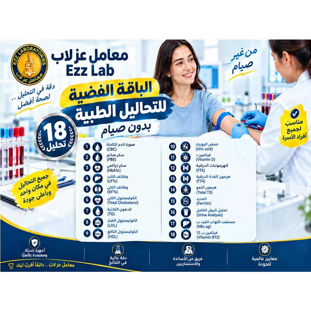 Non-Fasting Medical Testing Package